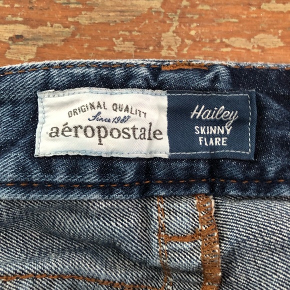 Aeropostale Hailey Skinny Flare Jeans - Picture 7 of 8